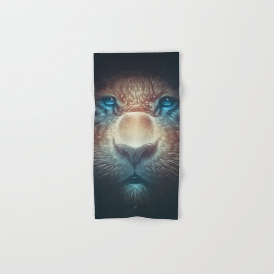 Red Tiger Hand & Bath Towel