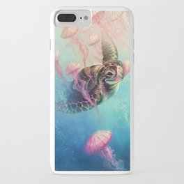 Sea Turtle and Jellyfish! iPhone Case