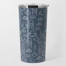 Underwater doodles Travel Mug