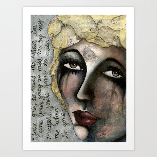 Blondie Art Print