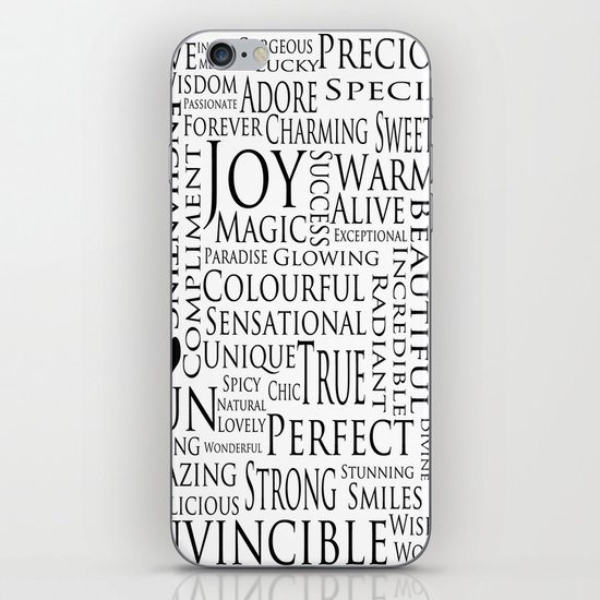 You Are All Of This And More!. iPhone & iPod Skin