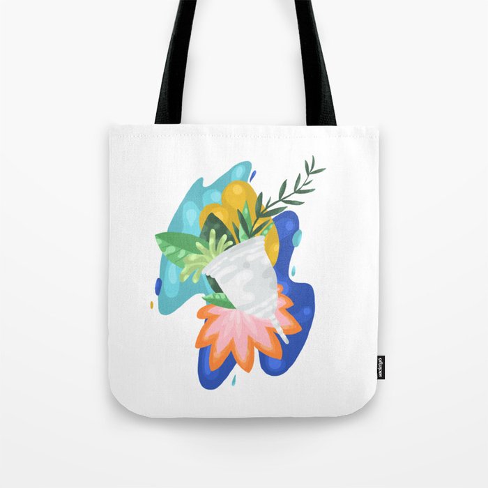 Menstrual cup Tote Bag