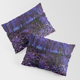Van Gogh Trees & Underwood Purple Blue Pillow Sham