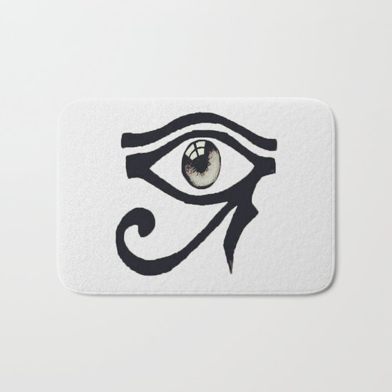 Chinese Alphabet Eye Bath Mat