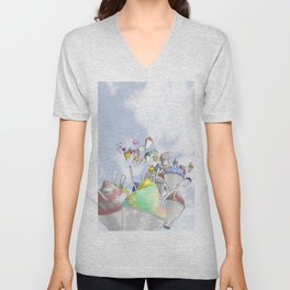 SNOW CONES V Neck T Shirt