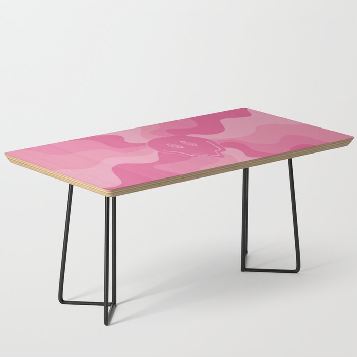 Smile Melt - Pink Coffee Table