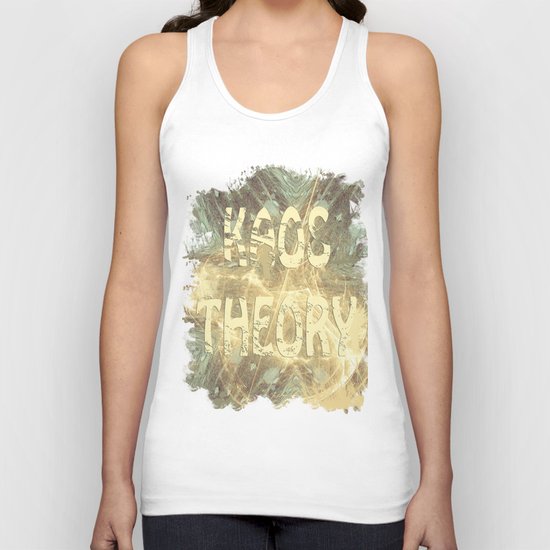 Kaos theory on sandy fractal Unisex Tank Top