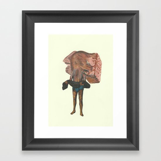 Deathpunch Framed Art Print