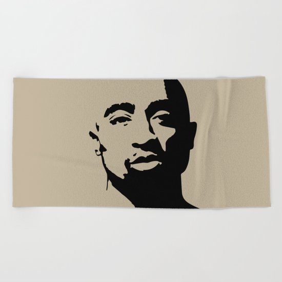 Tupac's Real Dream Beach Towel