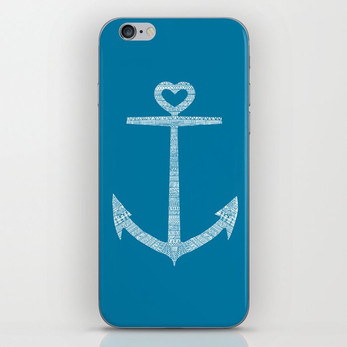 Love is the anchor iPhone Skin