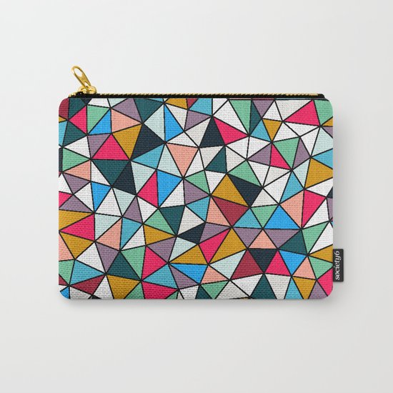 geometric Carry-All Pouch
