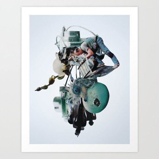 hourglass Art Print