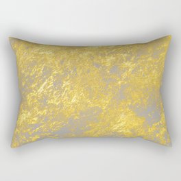 Gold flakes Rectangular Pillow