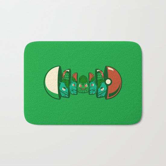 Poketryoshka - Grass Type Bath Mat