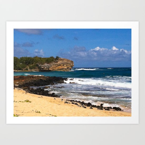 Carte Blanche Art Print