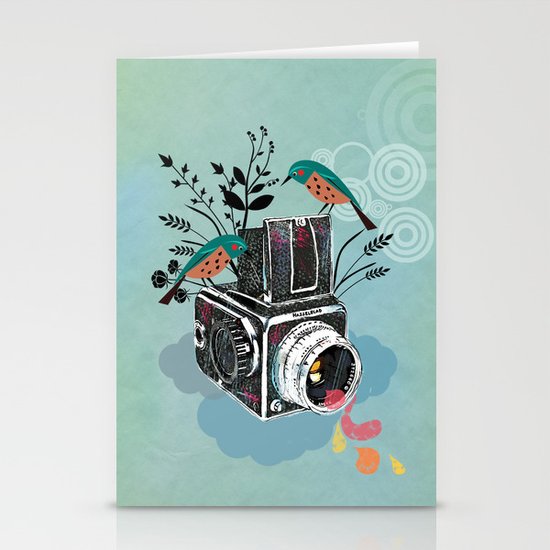 Vintage Camera Hasselblad Stationery Cards