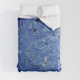 blue waves Comforter