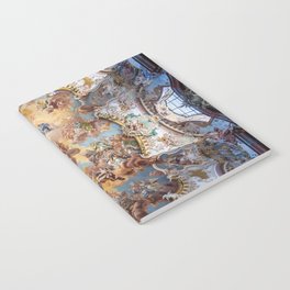Assumption of Mary - Wilhering Abbey Church Ceiling Mural 1741 Notebook