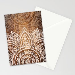 Wood + Vector Print Stationery Cards