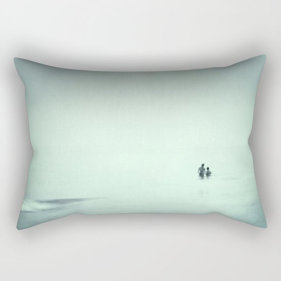 Calm swim Rectangular Pillow