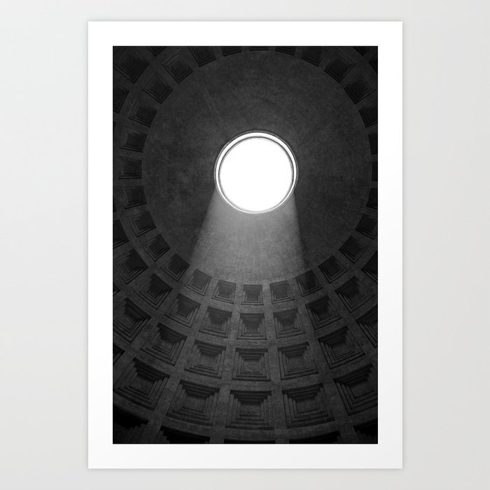 Eye of the Pantheon Art Print by Oleg Lu | Society6