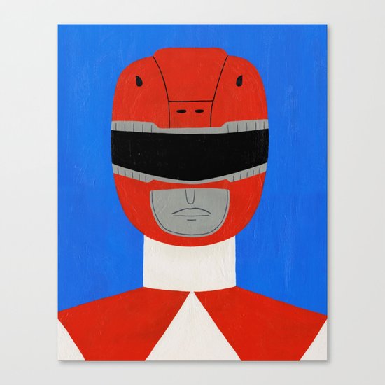 Red Ranger Canvas Print