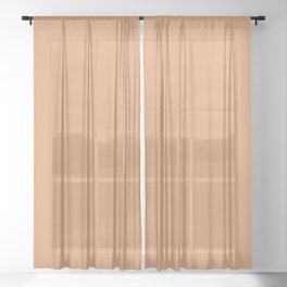NOW GOLD EARTH COLOR Sheer Curtain