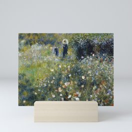 Renoir - Woman with a Parasol in a Garden Mini Art Print