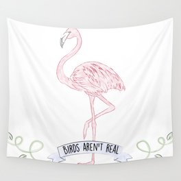 Birds Aren't Real Wall Tapestry