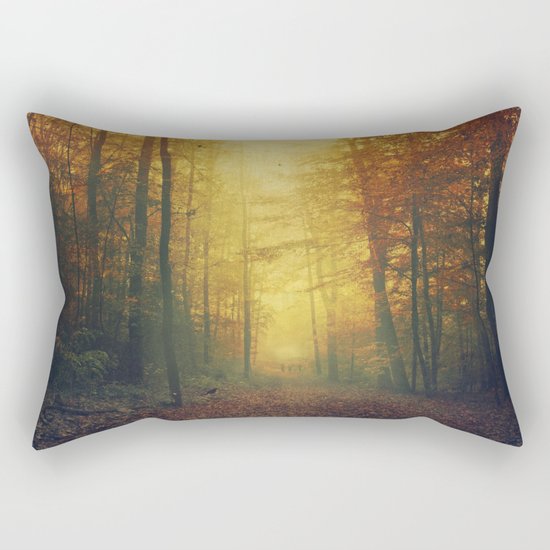 Autumn Morning Mood Rectangular Pillow