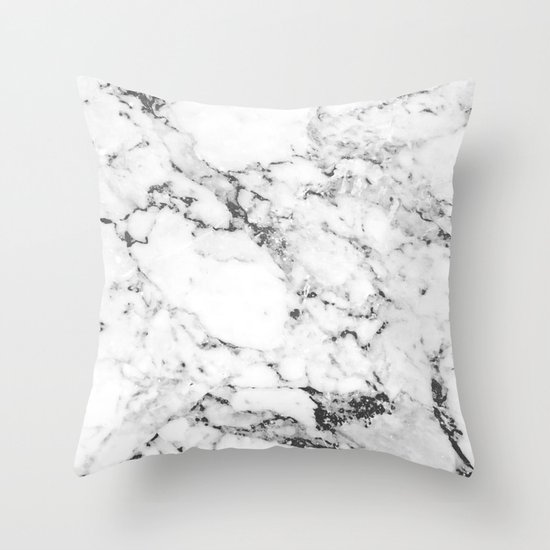 Marble Throw Pillow