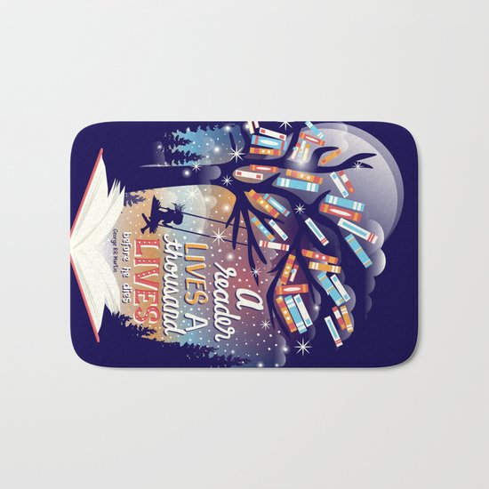 Thousand lives Bath Mat