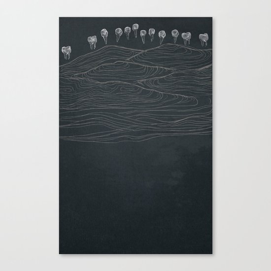 teeth Canvas Print