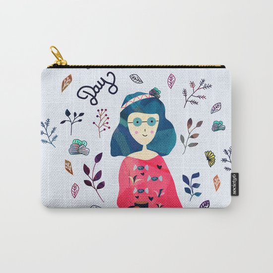 Happy Day Carry-All Pouch