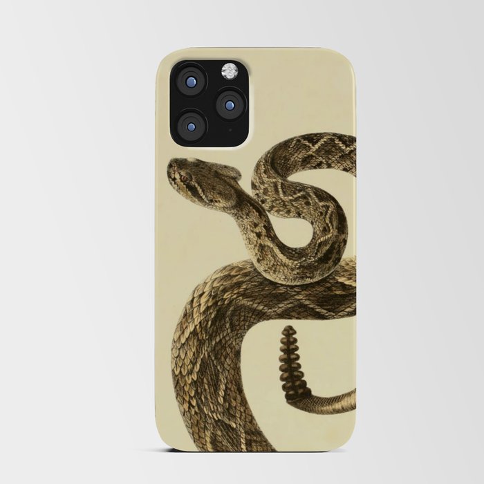 Eastern Diamondback Rattlesnake iPhone Card Case