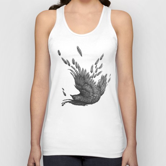 Raven Unravelled Unisex Tank Top