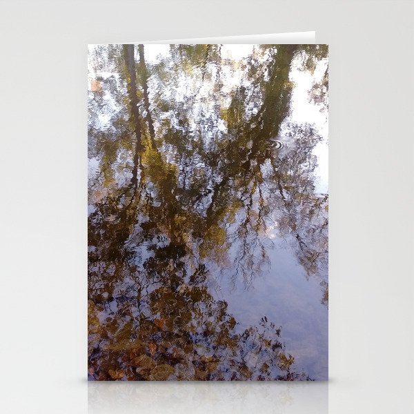 Reflected Trees Stationery Cards