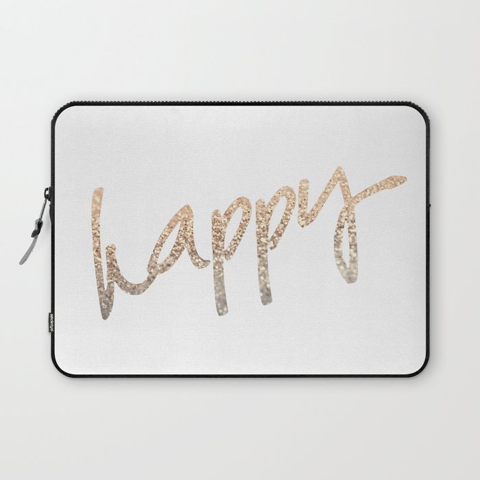 GOLD HAPPY Laptop Sleeve