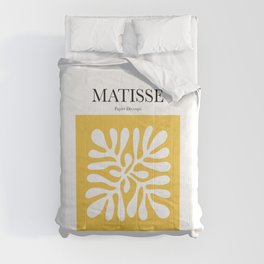 Matisse - Papier Découpé (Yellow) Comforter