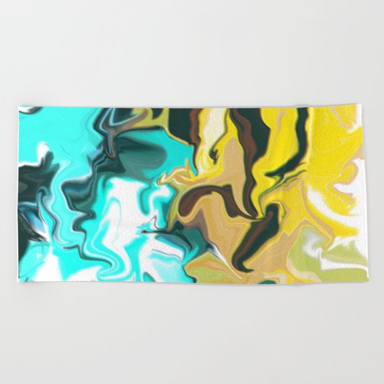 Abstract Pattern Beach Towel