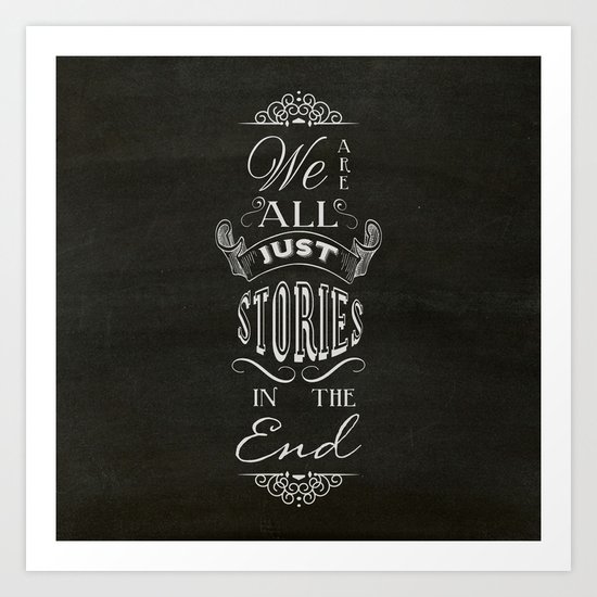 Just Stories Art Print