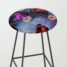 Space Travel Dogs Bar Stool