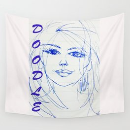 Blue  Wall Tapestry