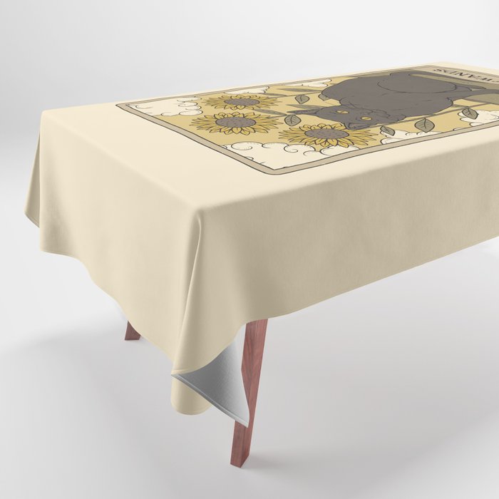 Three of Wands Tablecloth