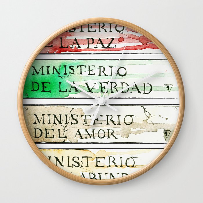 Ministerios 1984 Wall Clock