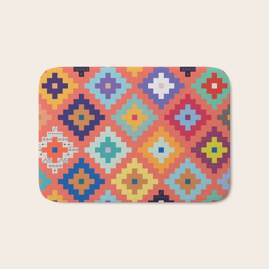 Colorful Bath Mat