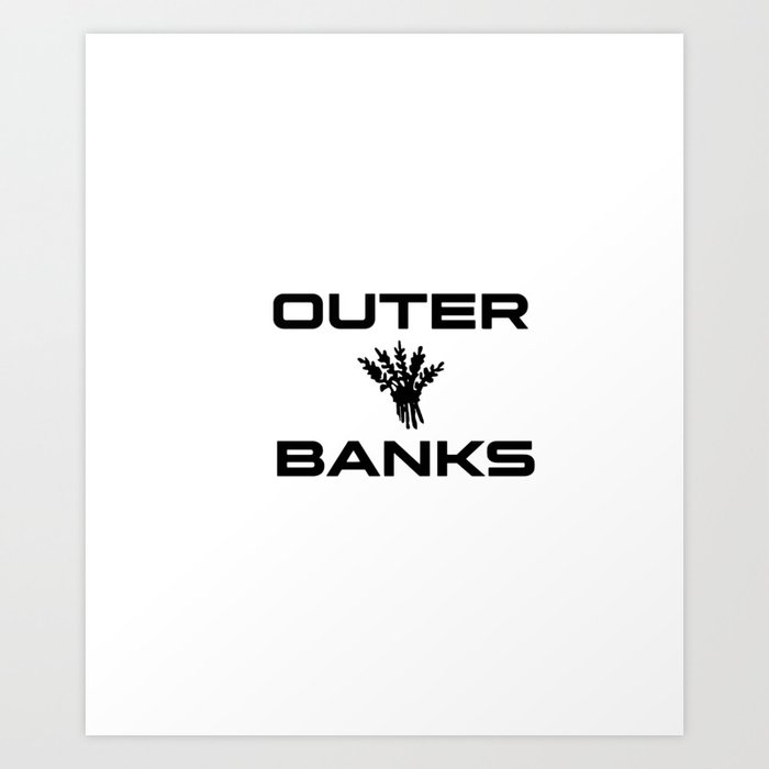 outer banks Art Print