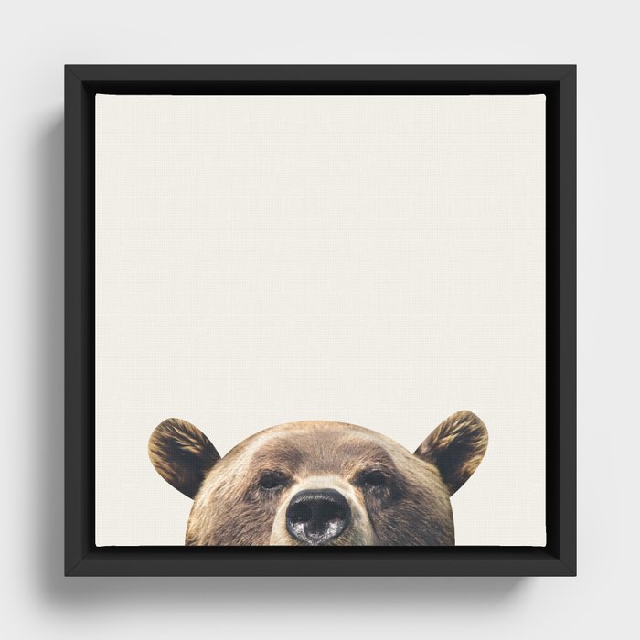 Bear Framed Canvas