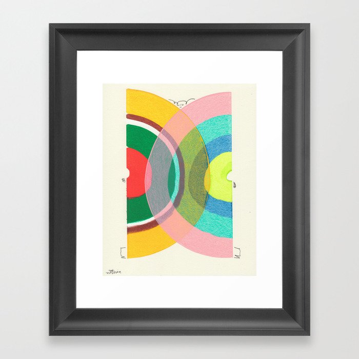 Double Double This This Framed Art Print