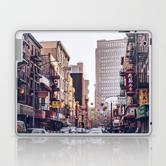 New York City | Chinatown in NYC | Travel Photography Laptop & iPad Skin